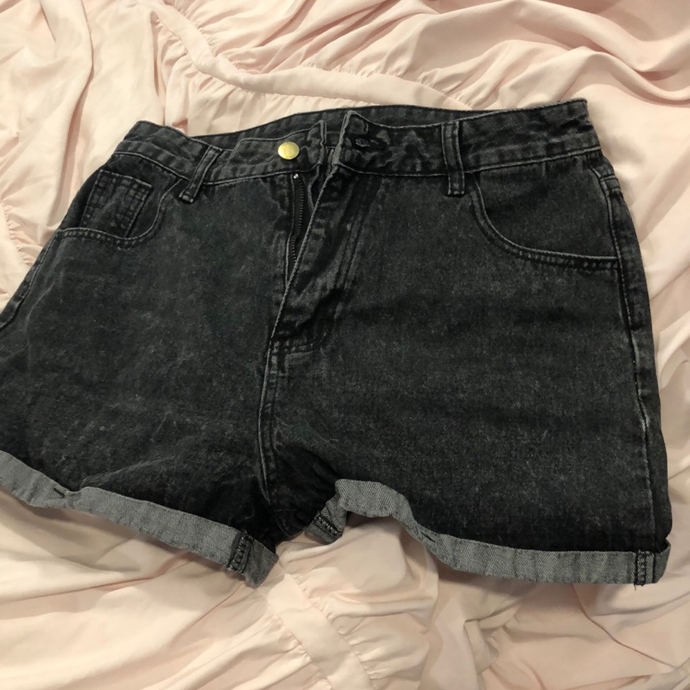Shein black shorts